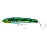 Nomad Riptide Fast Sink 105 4" - Silver Green Mackerel - Basil Manning