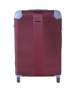 Smte 1 Piece Hard Outer Shell Luggage 19 Red With Keychain