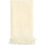 Clicks Fringed Guest Towel Set Cream 2 Piece