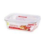 Locknlock Euro Glass Container Rect 1LT
