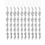 10 Piece Bird Repellent Reflectors Scare Rods Reflective Bird Scare Devices