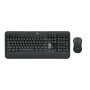 Logitech MK540 Wireless Keyboard And Mouse USB Combo Black