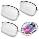 1PC Washing Machine Special Mesh Shoe Bag With Zipper - Keep Your Shoes Safe And Clean