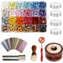 Sealing Wax And Stamp Kit - 620PCS