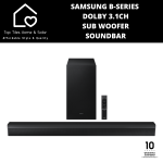 Samsung B-series Dolby 3.1CH Sub Woofer Soundbar