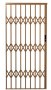 Security Trellis Gate Xpanda Aluglide 10 1000MMX2150MM Bronze