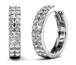 DESTINY Elizabeth Earrings Embellished With Swarovski Crystals