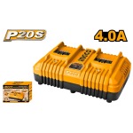 Ingco Charger Dual Fast 20V Ps+