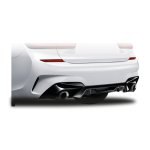 Bmw G20 3 Series M-performance Rear Bumper Diffuser Gloss Black 19+