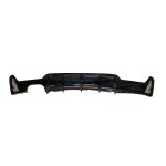 Bmw F32 4 Series M-performance Style Rear Diffuser Double Outlet Left Gloss Black 12+