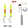 Fishing Electronic Rod Luminous Float Stick Light CR425 3.6V Lithium Battery LED Removable USB Charge Night Tackle