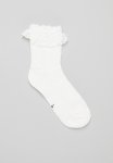 PoP Candy Frilled Socks - White