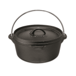 Afritrail Flat Potjie 3.8L - Black