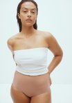 2 Pack Invisible Light Shaping Briefs - Dark Beige