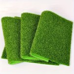3PCS Fairy Garden Grass Miniature Artificial Craft Grass For Dollhouse Ornament Diy Decoration Miniature Model Design Accessory