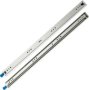 2 Pcs Heavy Duty 53MM Drawer Slides Full Extension Locking Runners - 1.5M