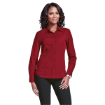 Basic Poly Cotton Blouse Long Sleeve Ladies