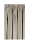 Block Out Taped Curtain 230X250CM Colour:taupe