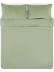 Sage Green Queen Duvet Cover - 230 X 200 Cm Green