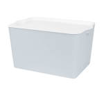 Venus Large Storage Box Sky Blue With White Lid