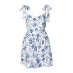 Blue Floral MINI Dress