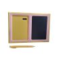 Multi-functional Desktop Decoration Photo Frame With Writing Tablet
