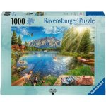1000 Pce Ravensburger Life At The Lake