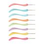Ergonomic Crochet Hooks Set For Scarves Socks Knitting