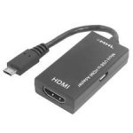 HDM022 Micro USB Male To HDMI Female Adaptor With 10CM Cable