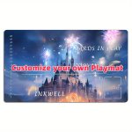 Custom Play Mat Unlimited Play Mat Table Mats Rules Zones Tcg Play Mat Compatible For Trading Card Game Diy Mtg Play Mat Custom