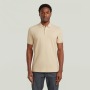 Raw Dunda Slim S/S Polo Cream