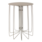 Nested Side Table - Light Grey Ferro Tex