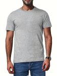 Men's Comfy Solid T-Shirt Men's Summer Outdoor Clothes Men's Clothing Tops For Men Gift For Men