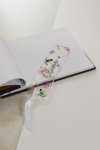 Acrylic Book Mark - Purple Florals