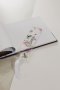 Acrylic Book Mark - Purple Florals