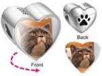 CAS101935 - 925 Sterling Silver Personalized Photo Charm