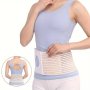 Ostomy Support Belt - Comfortable Abdominal Binder Brace For Men & Women Adjustable Stoma Wraps Sizes S-xl