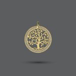 Tree Of Life Diamond Pendant