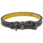 Rosewood Joules Navy Leather Dog Collar - Small Waggs Online Pet Shop