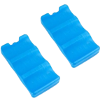 SEAGULL Sourcedirect - Blue Solid Curvy Cooler Ice Brick - Pack Of 2