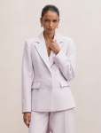 Lee Petite Nipped Waist Blazer - 16 Lilac Suit