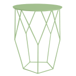 Facet Side Table - Green Air Semi Matt