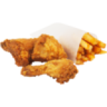 3 Piece Fried Chicken & Chips