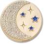 Moon And Navy Star Jibbitz - Multi / Osfa
