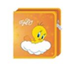 Tweety 40 Cd Wallet Colour Orange