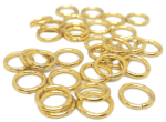 Jump Ring Gold 10MM 50G Bag