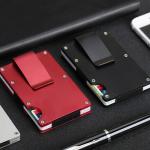 Slim Wallet Money Clip Credit Card Holder Random Color