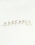 Silver Star & Moon Clip-on Earrings 4-PACK
