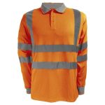 Barron Long Sleeve Reflective Golfer With Tape