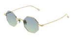 Gucci Sunglasses Unisex In Gold Light Blue GG1814S-004 - Gold Onesize